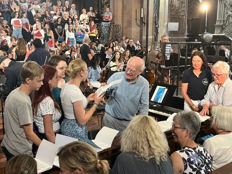 John Rutter im Mainzer Dom