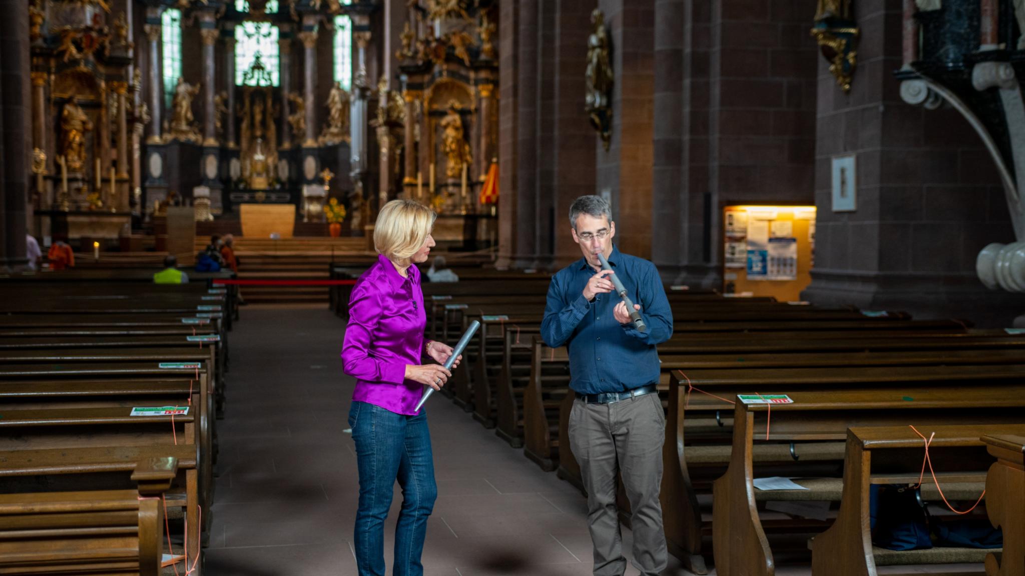 Schwalbennestorgel Worms / Videodreh