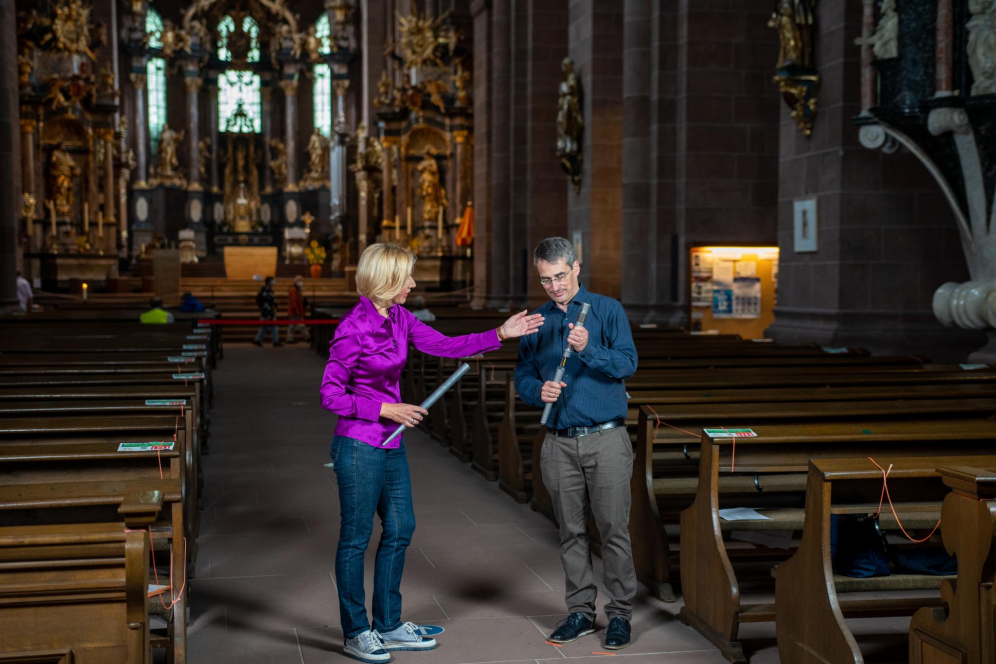 Schwalbennestorgel Worms / Videodreh