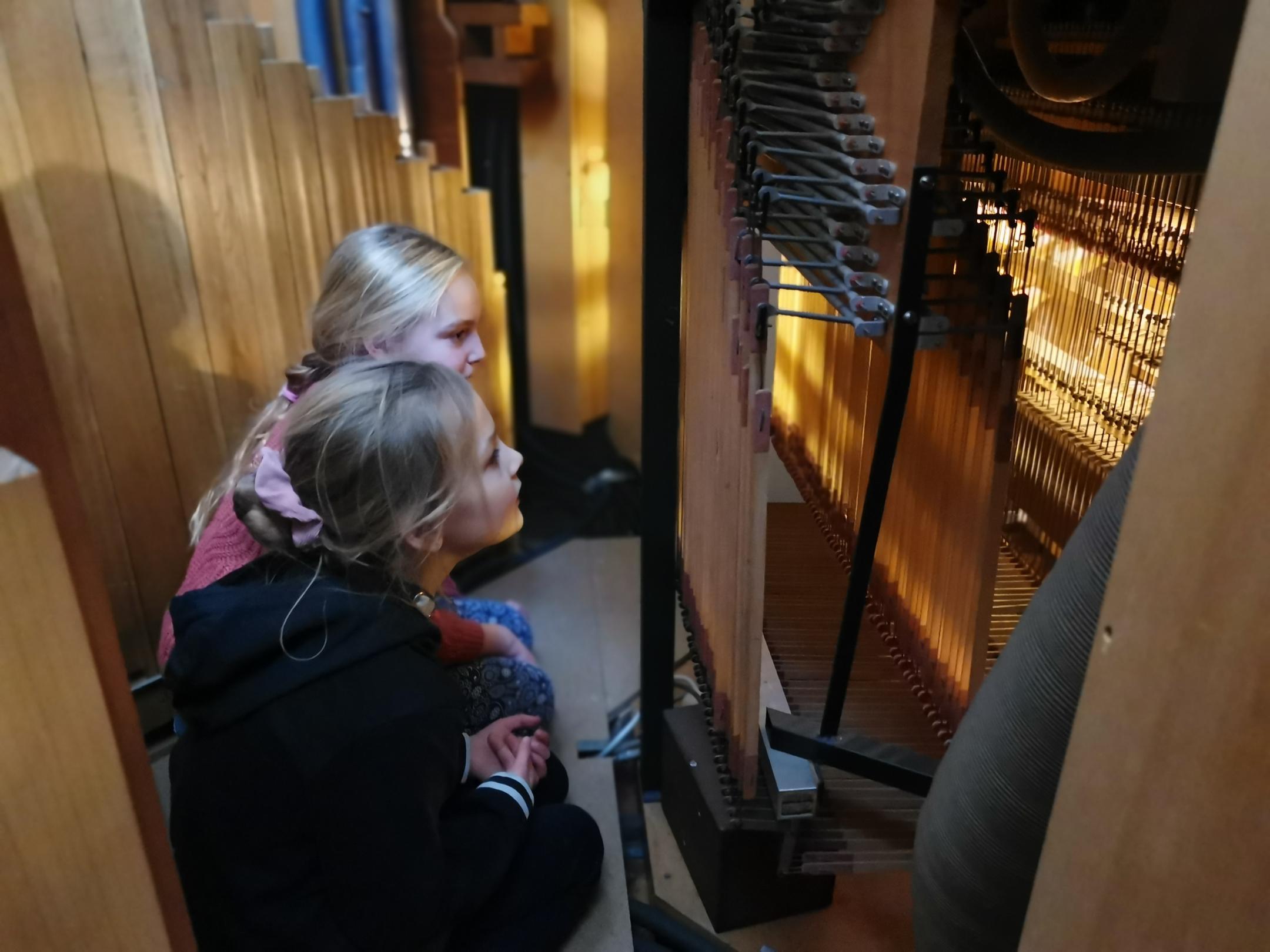 Staunen für das faszinierende Instrument