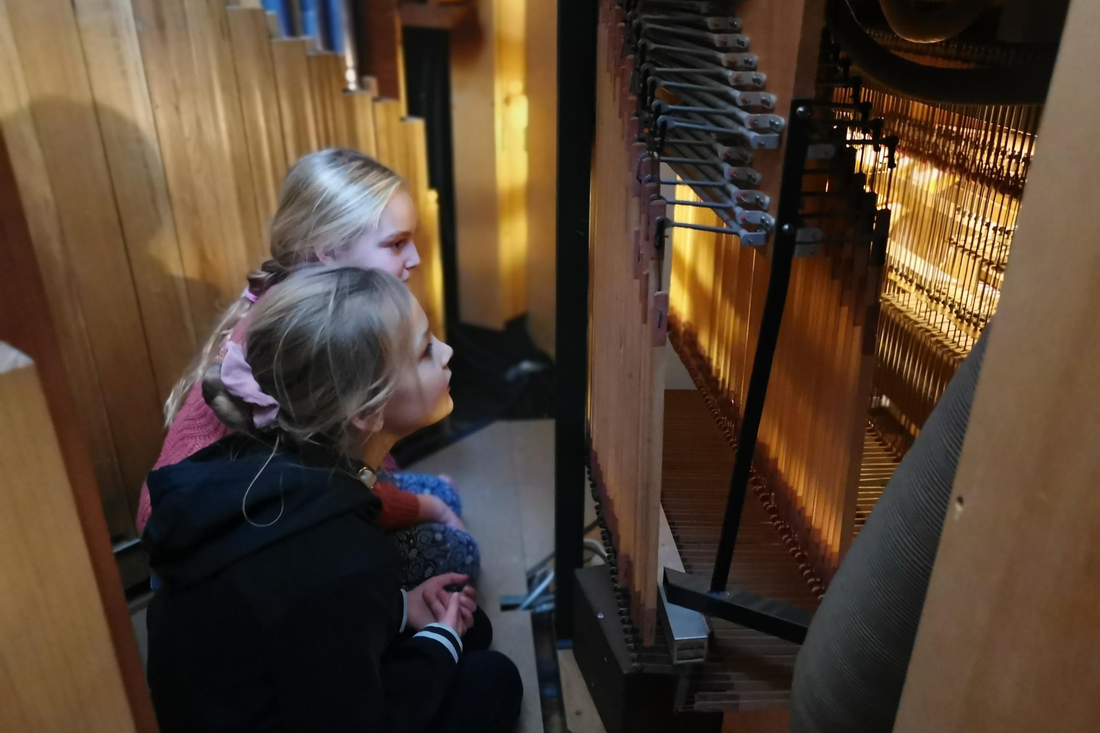 Staunen für das faszinierende Instrument