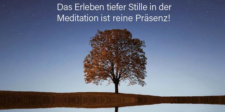 Poster Stille.Präsenz 2025