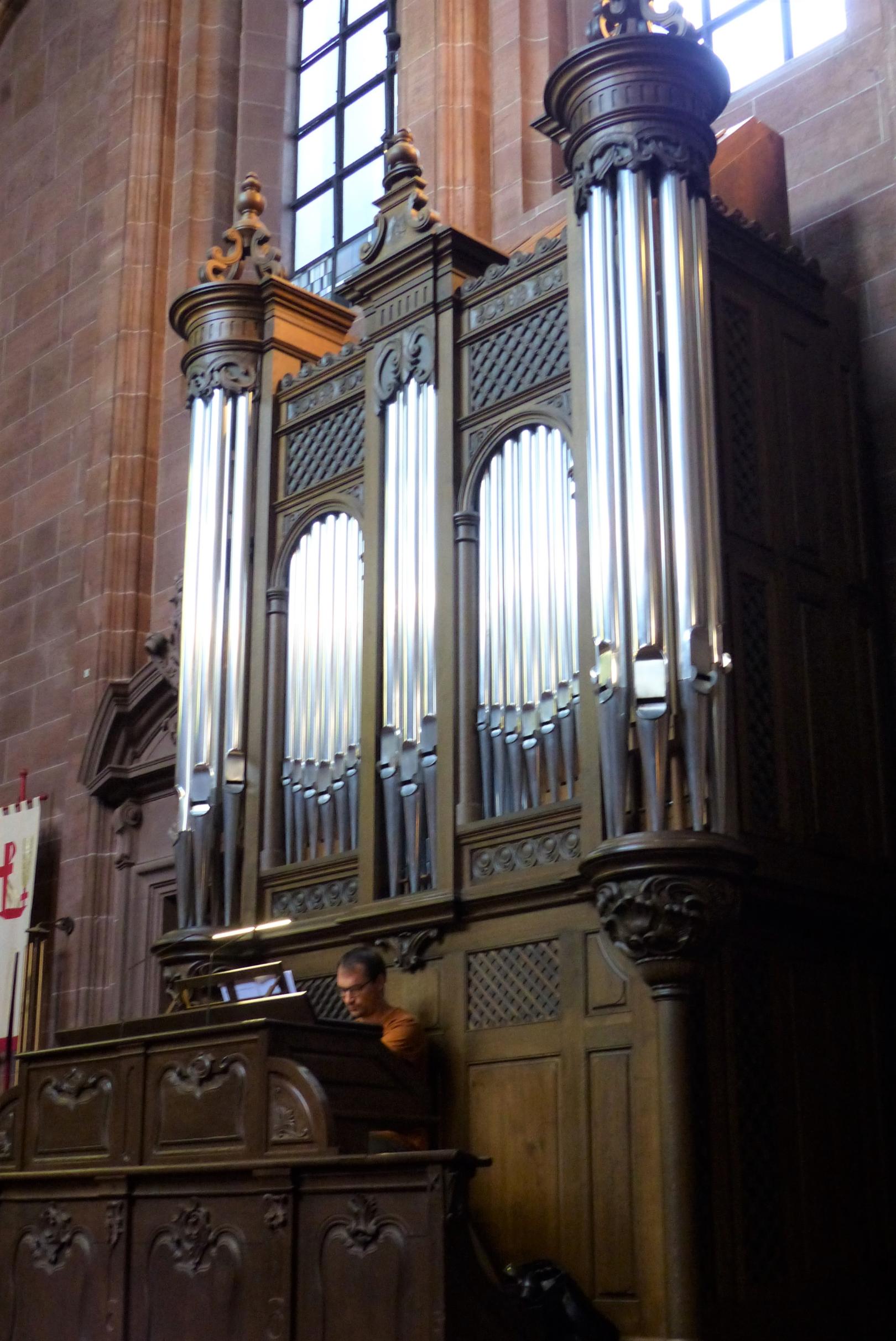 Improvisieren an der Orgel (c) Gisela Heinz
