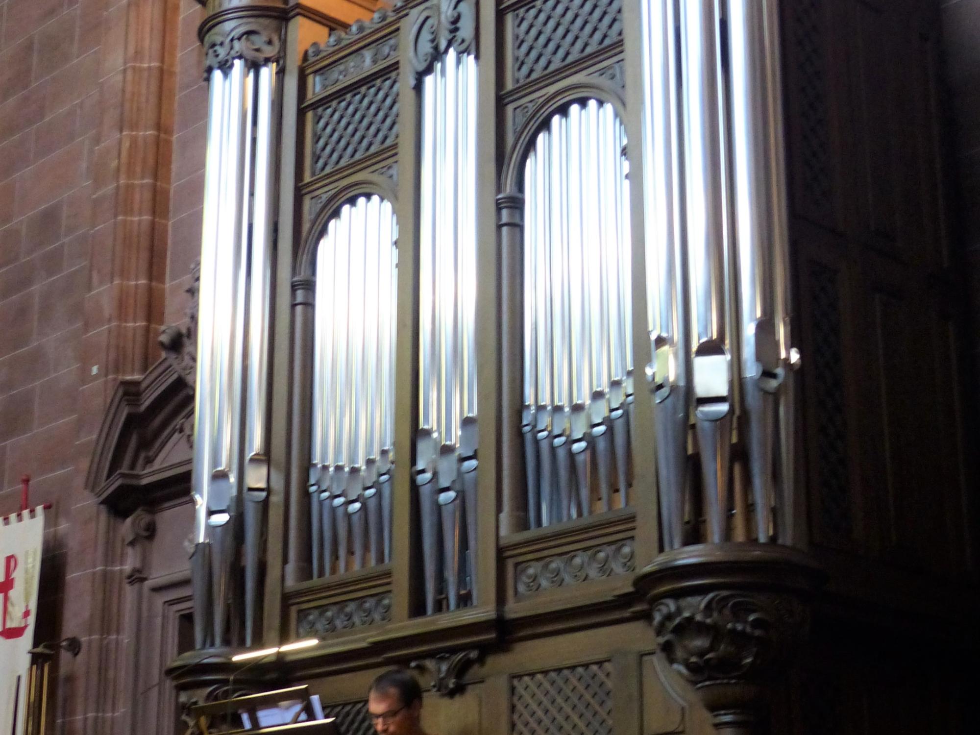 Improvisieren an der Orgel (c) Gisela Heinz