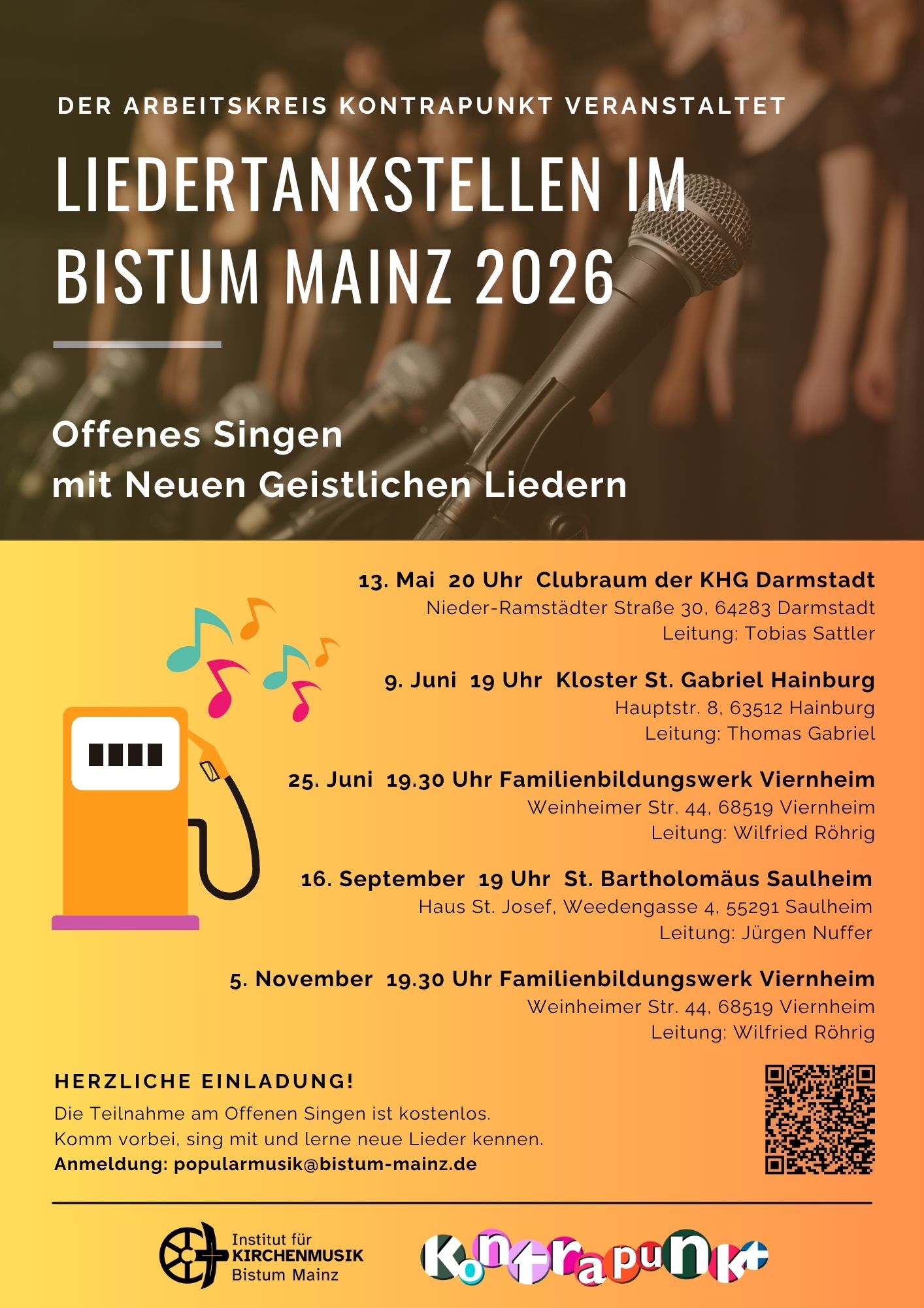 Liedertankstellen 2026