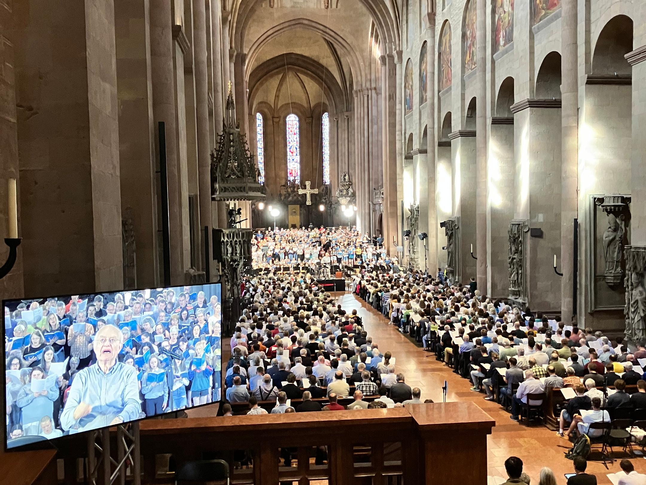 Chortag mit John Rutter im Mainzer Dom