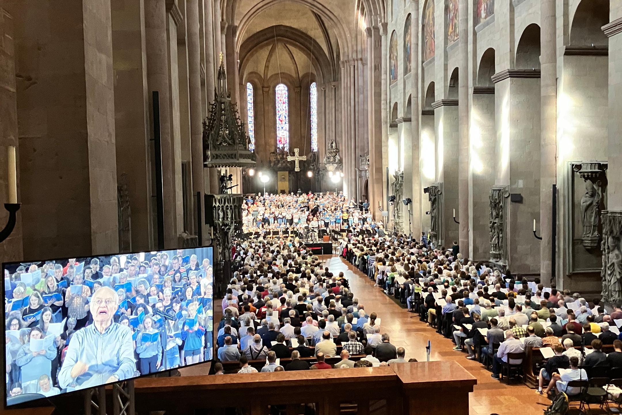 Chortag mit John Rutter im Mainzer Dom