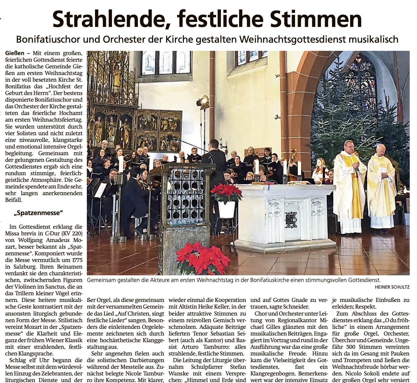Gießener Anzeiger vom 27.12.2025