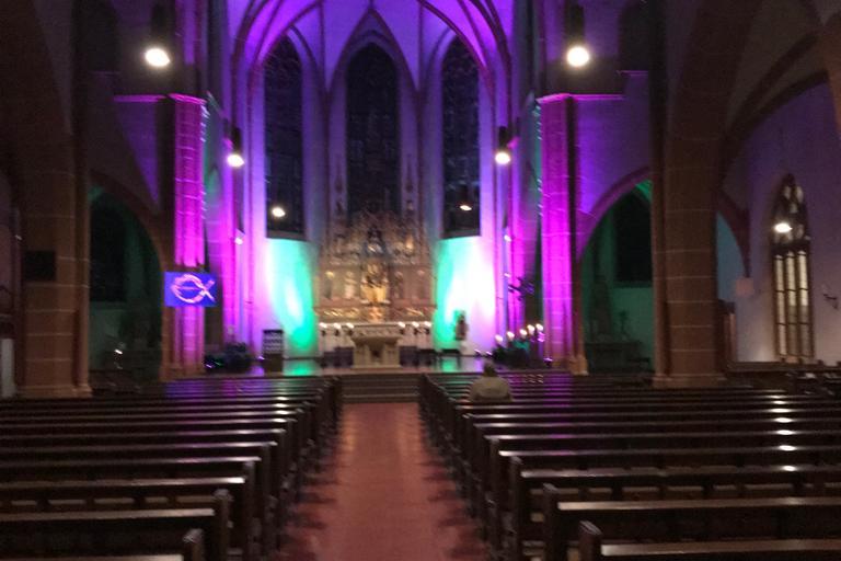 St. Bonifatius - spärisch beleuchtet