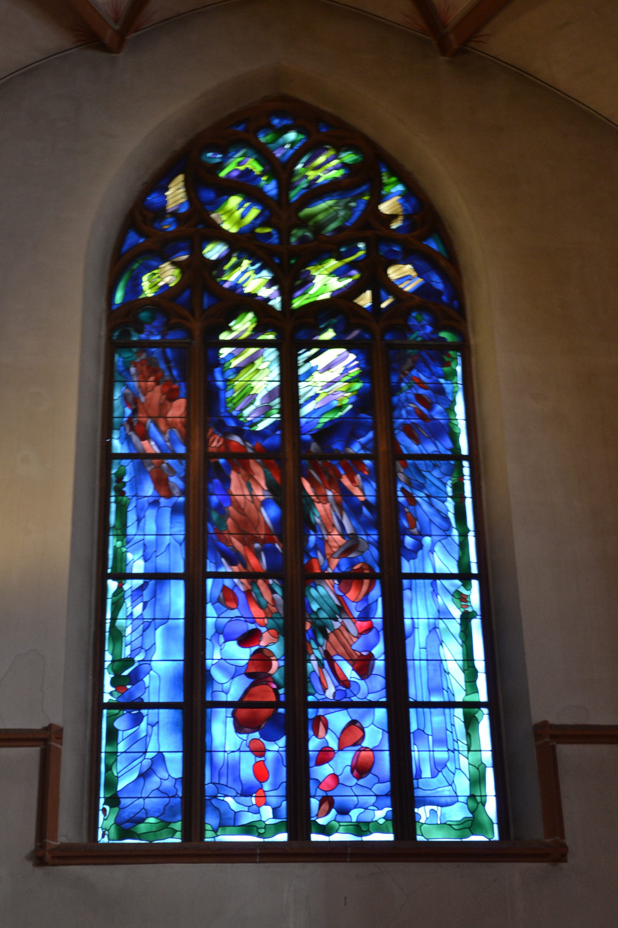 Pfingstfenster, St. Bonifatiuskirche, Gießen