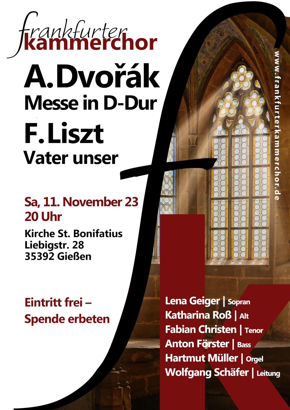 Konzert des Frankfurter Kammerchores