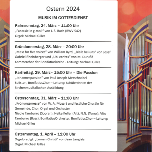 Kar- und Ostertage 2024