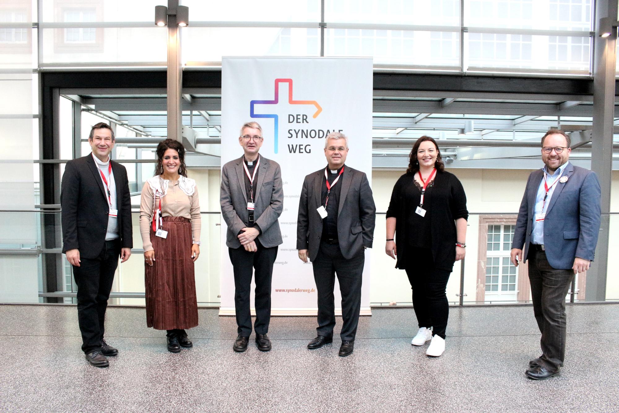 Synodalversammlung Gruppenbild Mainzer Delegation September 2021