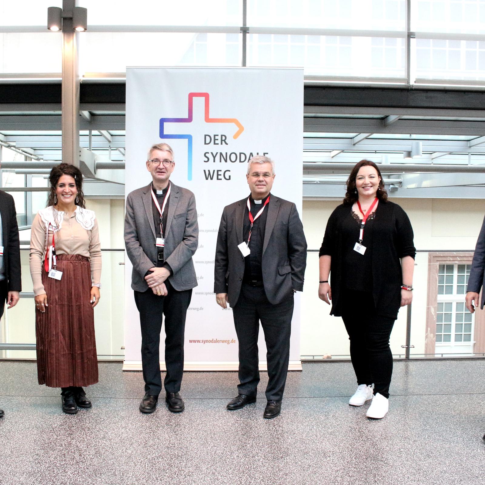 Synodalversammlung Gruppenbild Mainzer Delegation September 2021