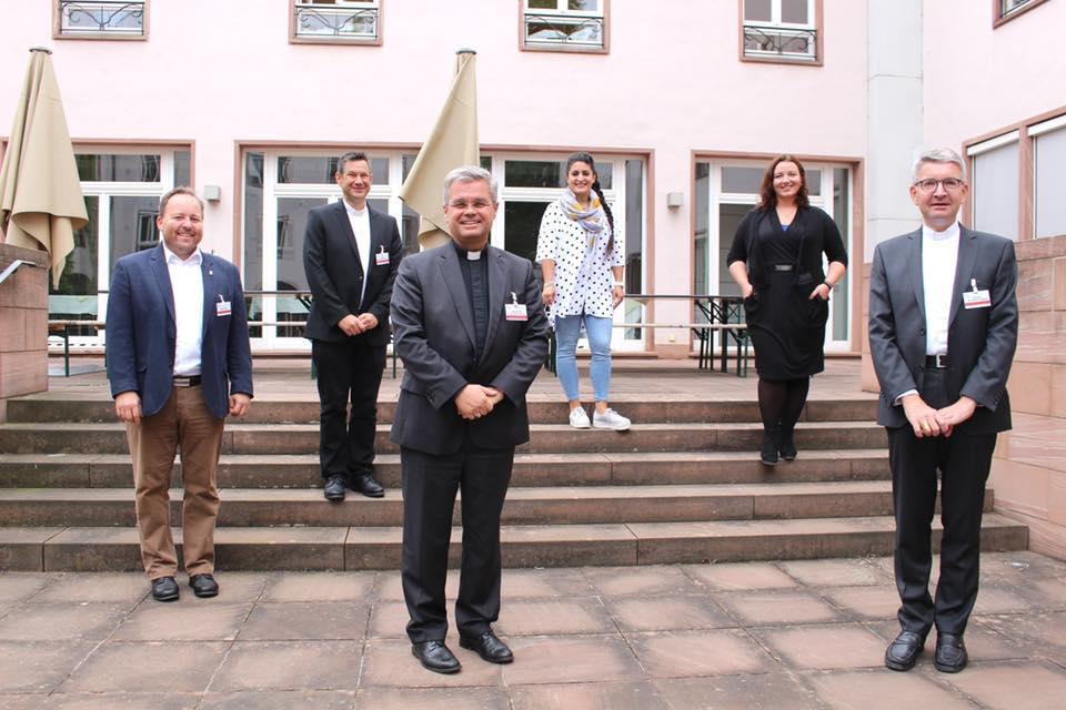 Die Mainzer Delegation bei der Regionalkonferenz des Synodalen Weges am 4.9.2020 (c) Synodaler Weg