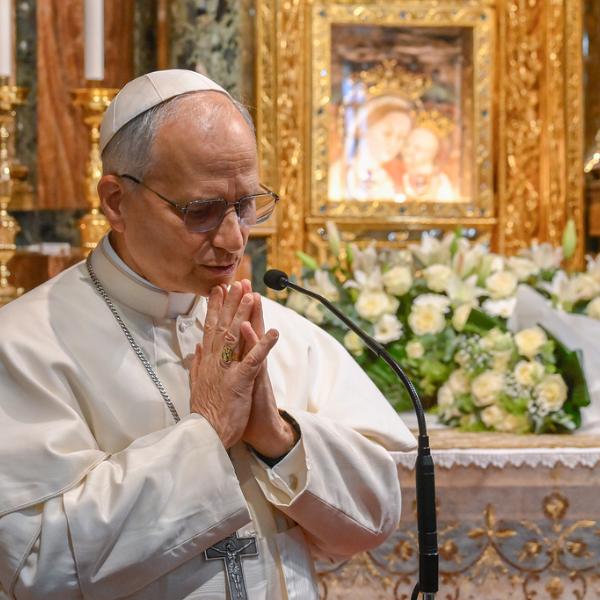 Papst Leo (c) kna 250511-0916