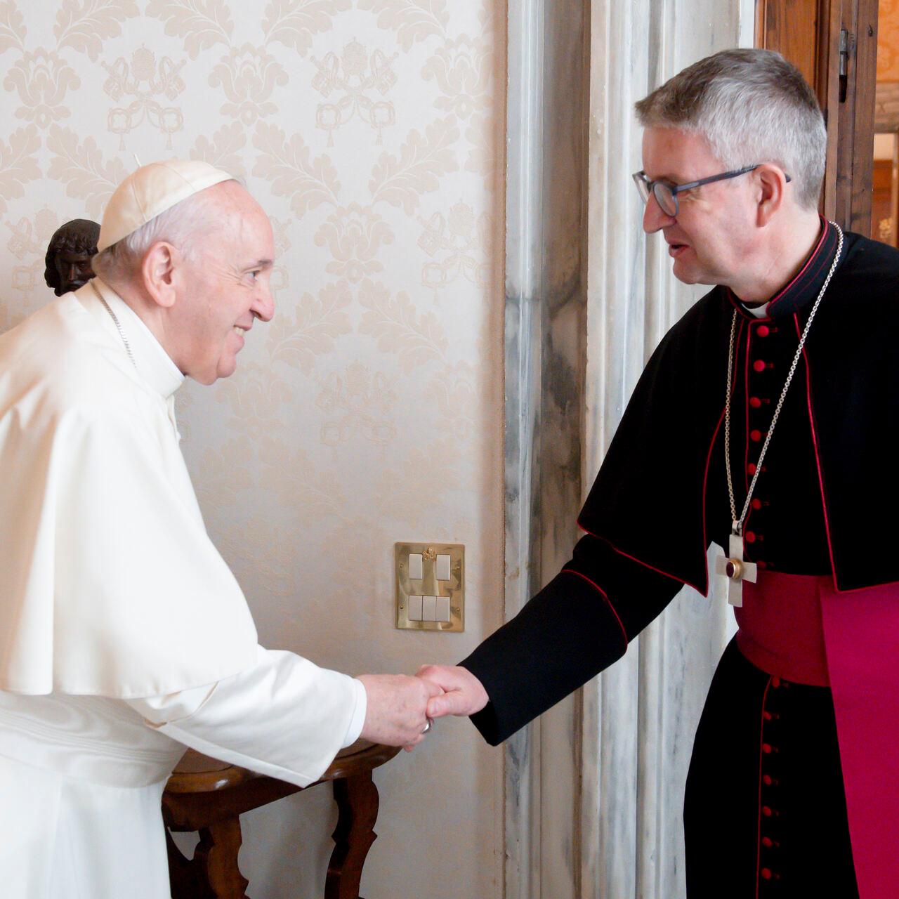 Bischof Kohlgraf bei Papst Franziskus