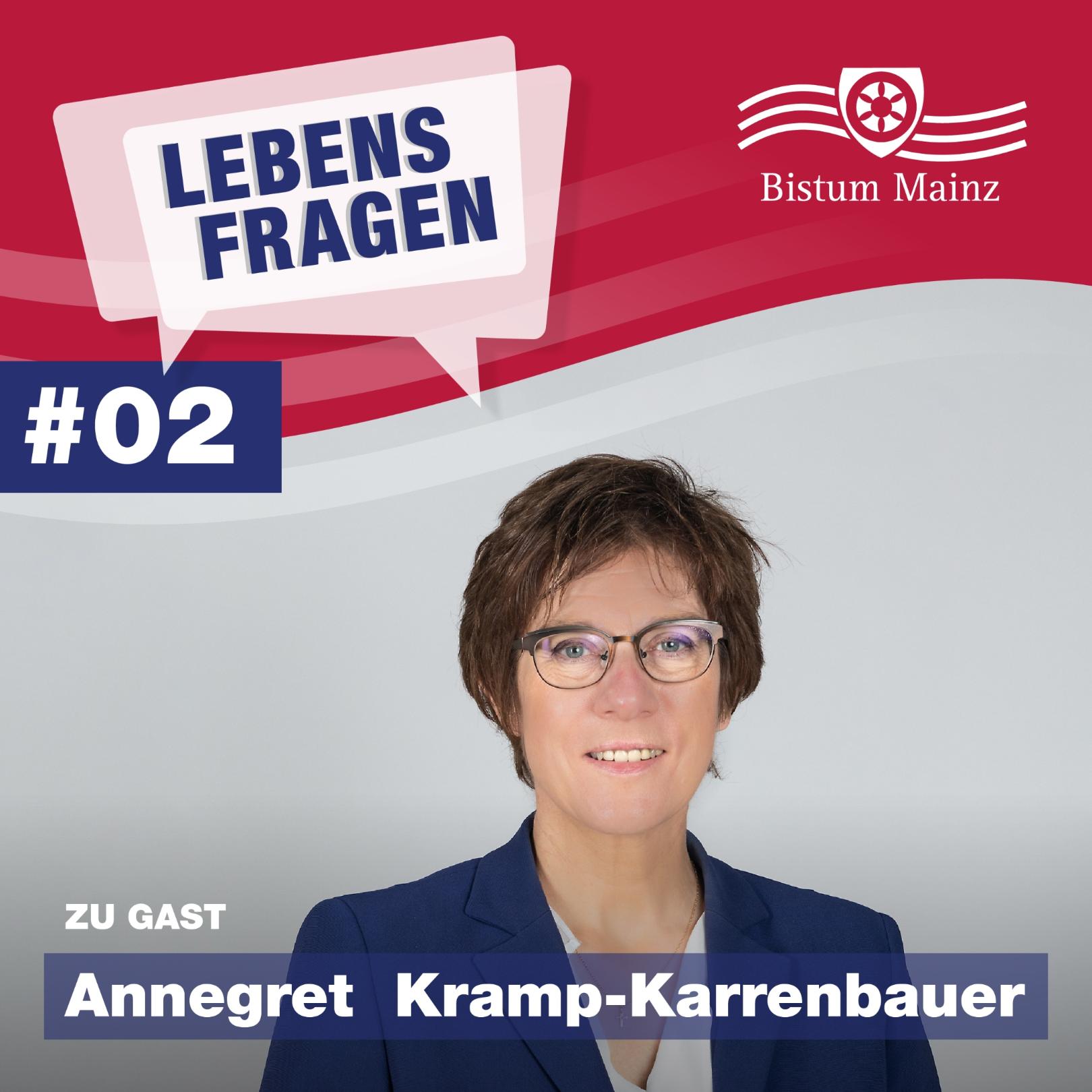 Lebensfragen-02-Annegret-Kramp-Karrenbauer (c) ZdK