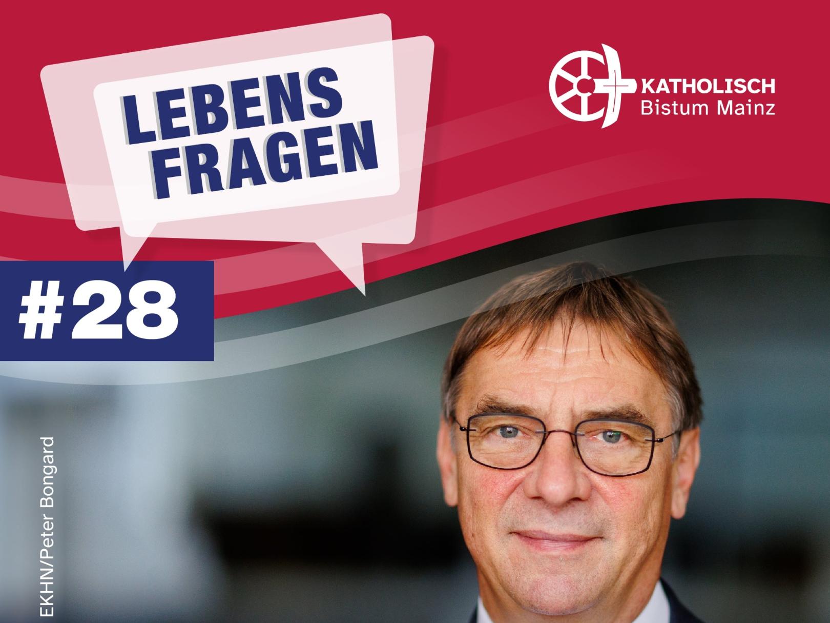 Volker Jung ist Gesprächspartner der aktuellen Folge des Podcasts „Lebensfragen“