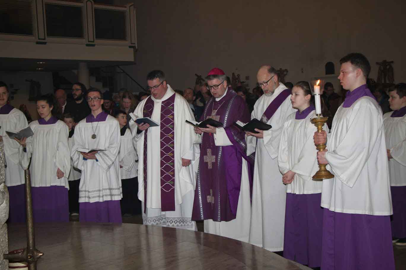 Eucharistiefeier in St. Lucia mit Bischof Kohlgraf (c) Günther Beheim