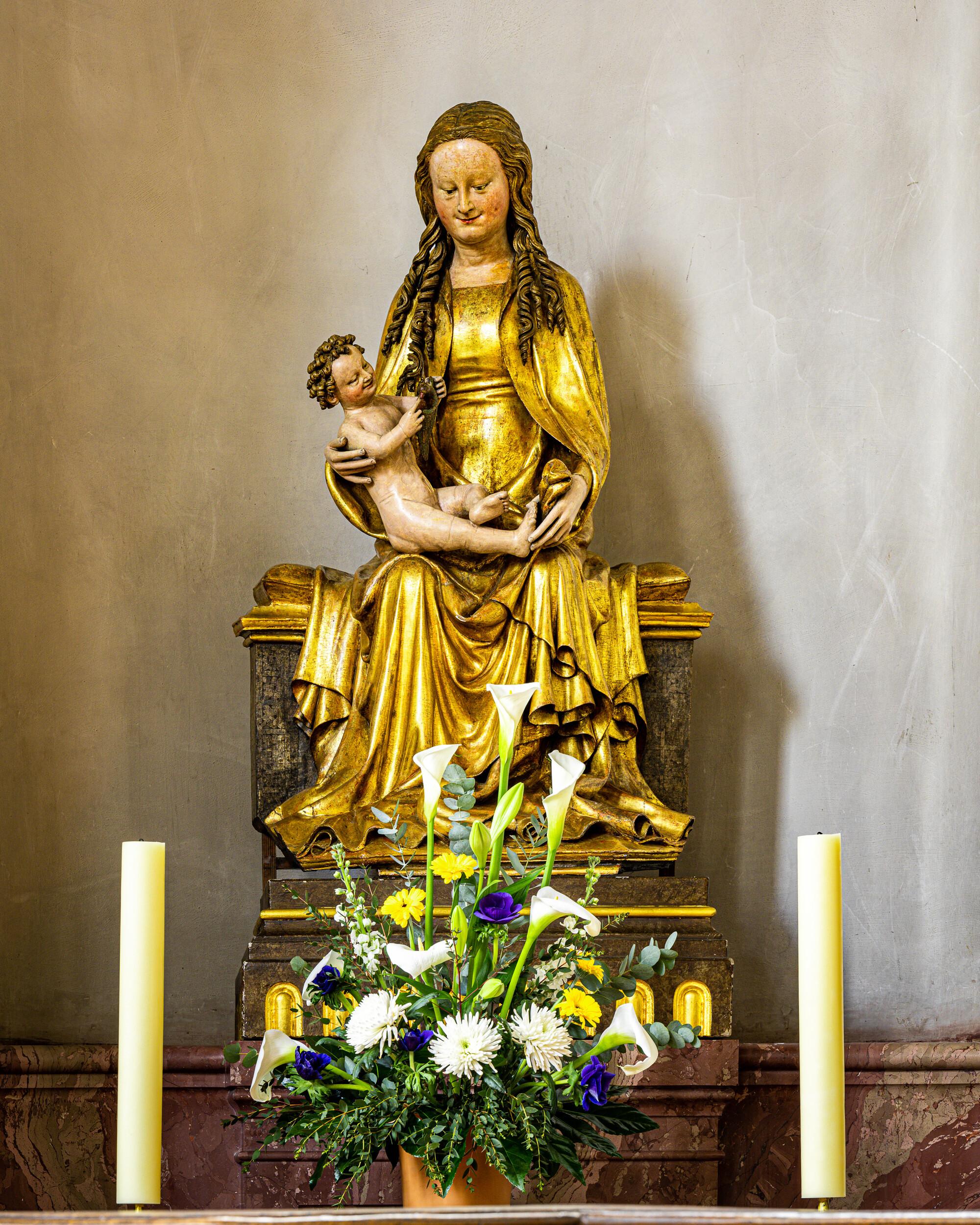 Mariendarstellung in der Augustinerkirche Mainz