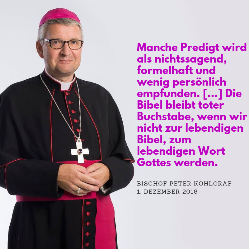 Texttafel Predigt 1 Dezember (c) Bistum Mainz