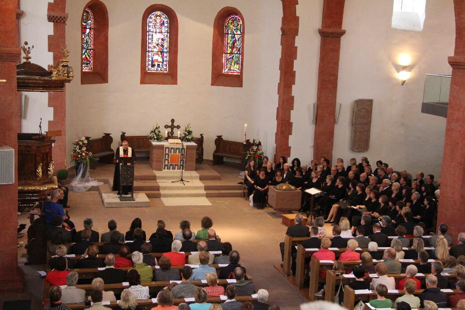 Ökumenischer Gottesdienst zur Eröffnung des Rheinland-Pfalz-Tages 2012 in Ingelheim
