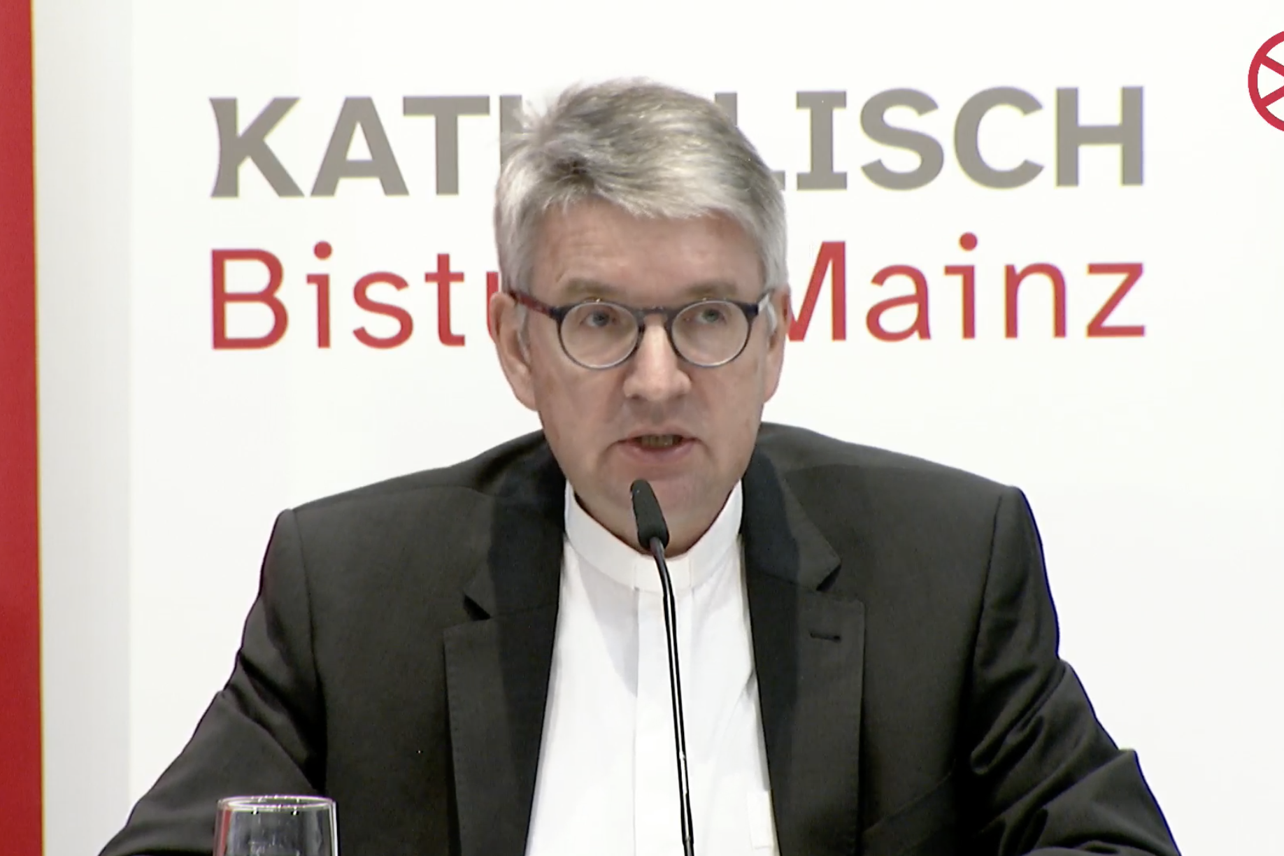 Bischof Kohlgraf während der Pressekonferenz zu EVV am 8 März 2023