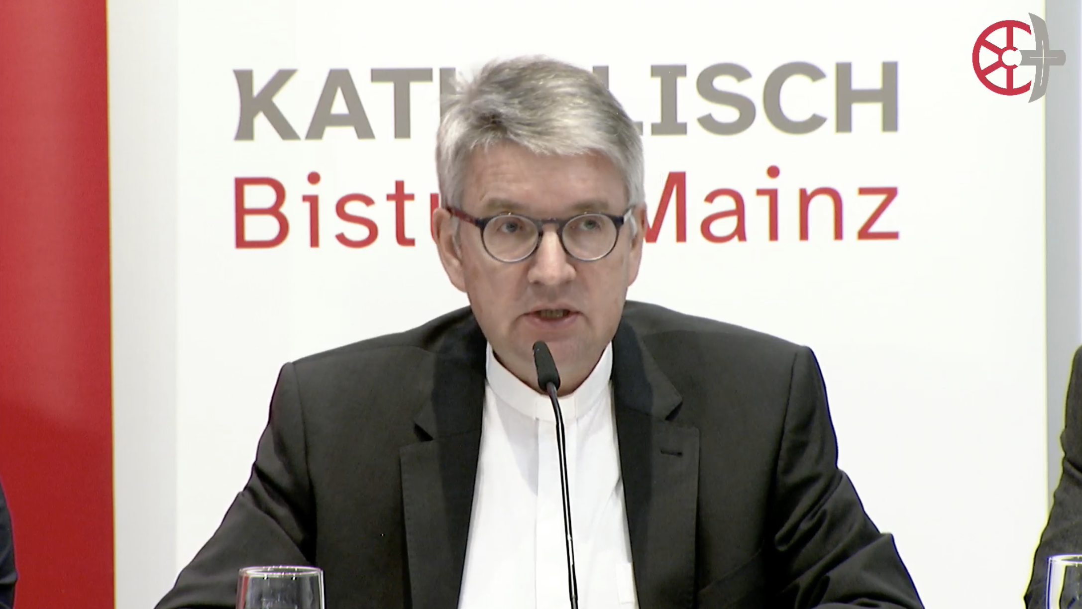 Bischof Kohlgraf während der Pressekonferenz zu EVV am 8 März 2023