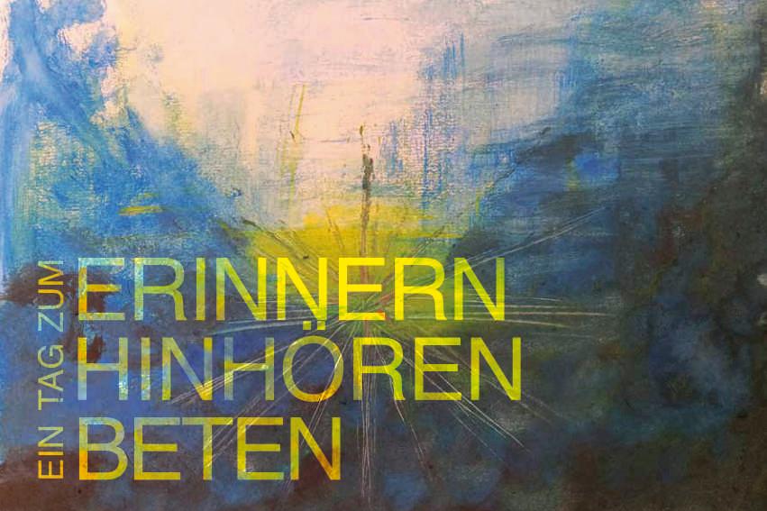 Postkarte - erinnern, hinhören, beten