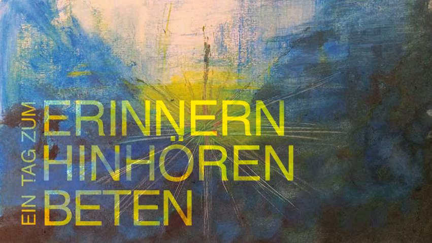 Postkarte - erinnern, hinhören, beten