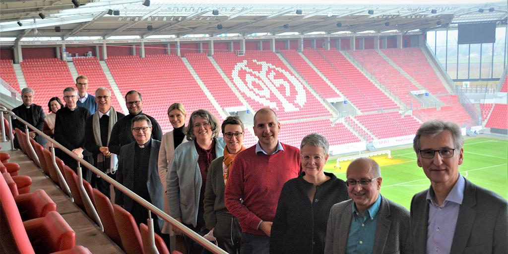 Die Mitglieder der Dezernentenkonferenz des Bistums Mainz