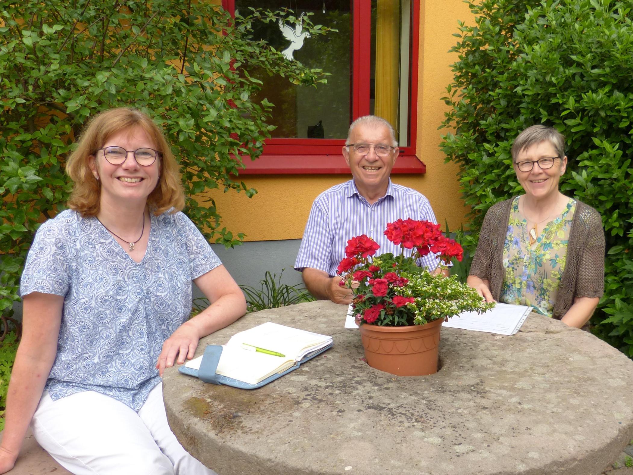 Arbeitstreffen im Freien - Coronakonform und ohne Aerosole