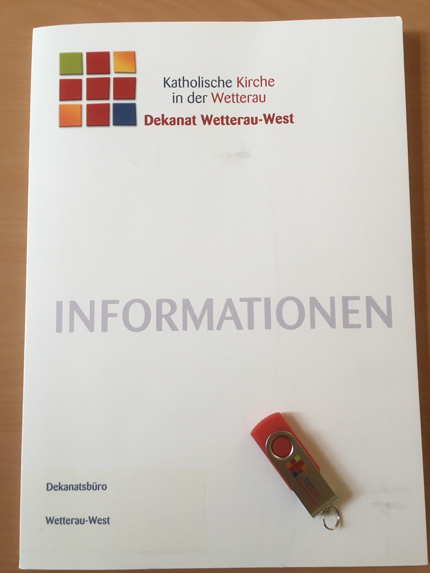 Informationsmappe für die kommenden Monate