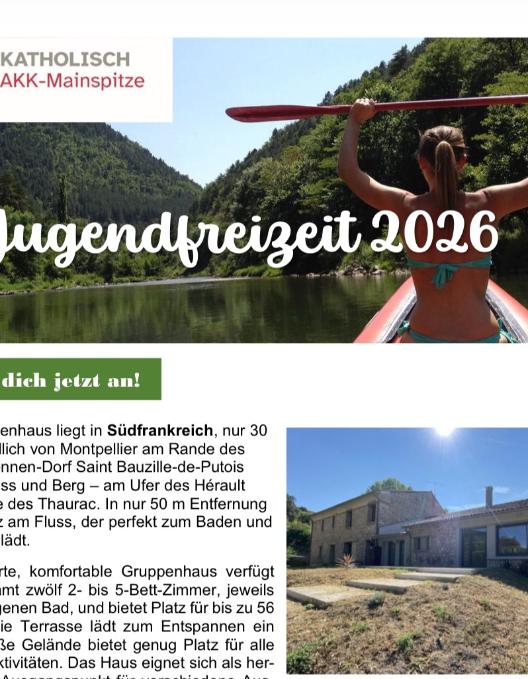 Jugendfreizeit 2026