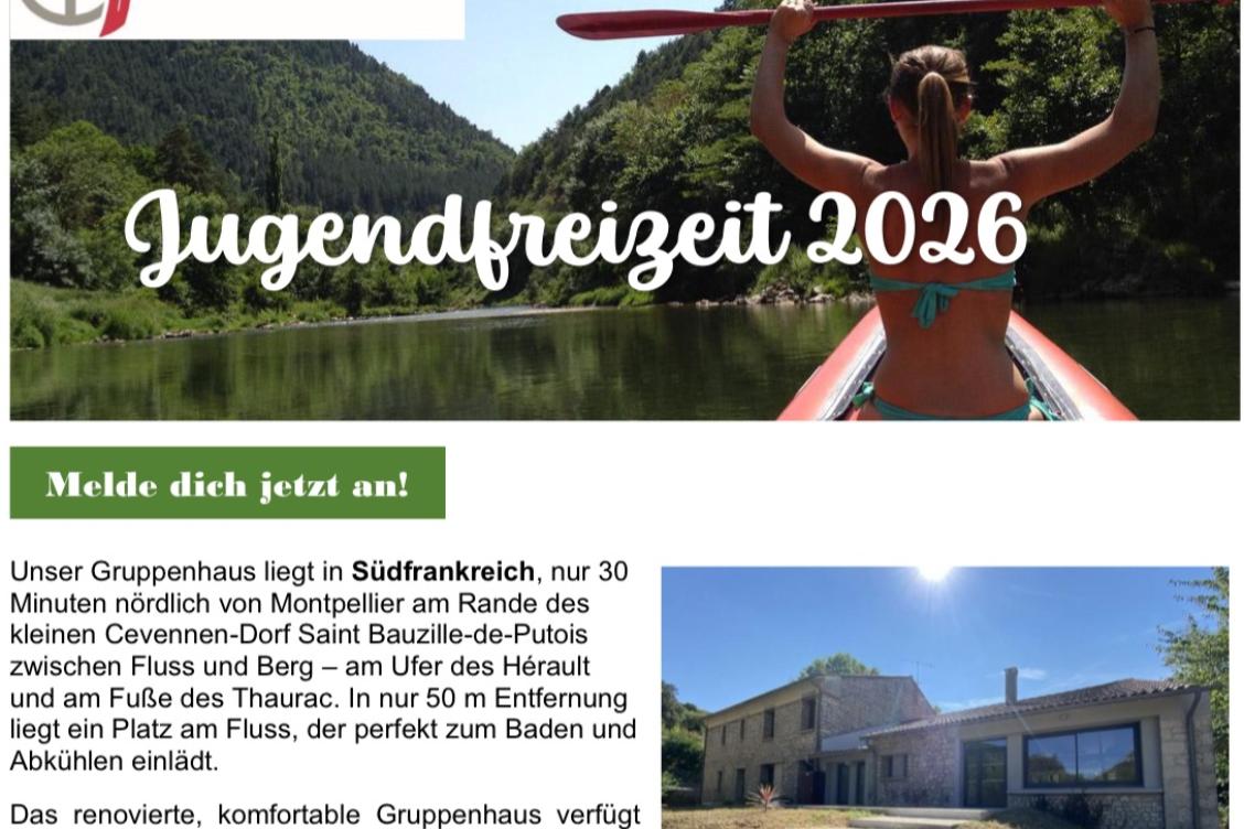 Jugendfreizeit 2026