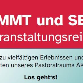 Header Veranstaltungsreihe „KOMMT und SEHT!“