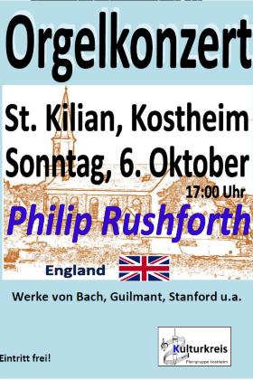 Orgelkonzert Philip Rushforth