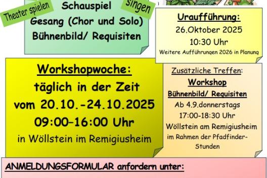 Musical Schöpfung Wöllstein