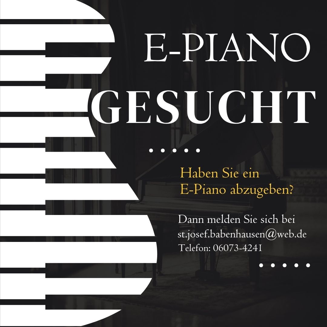 E-Piano gesucht