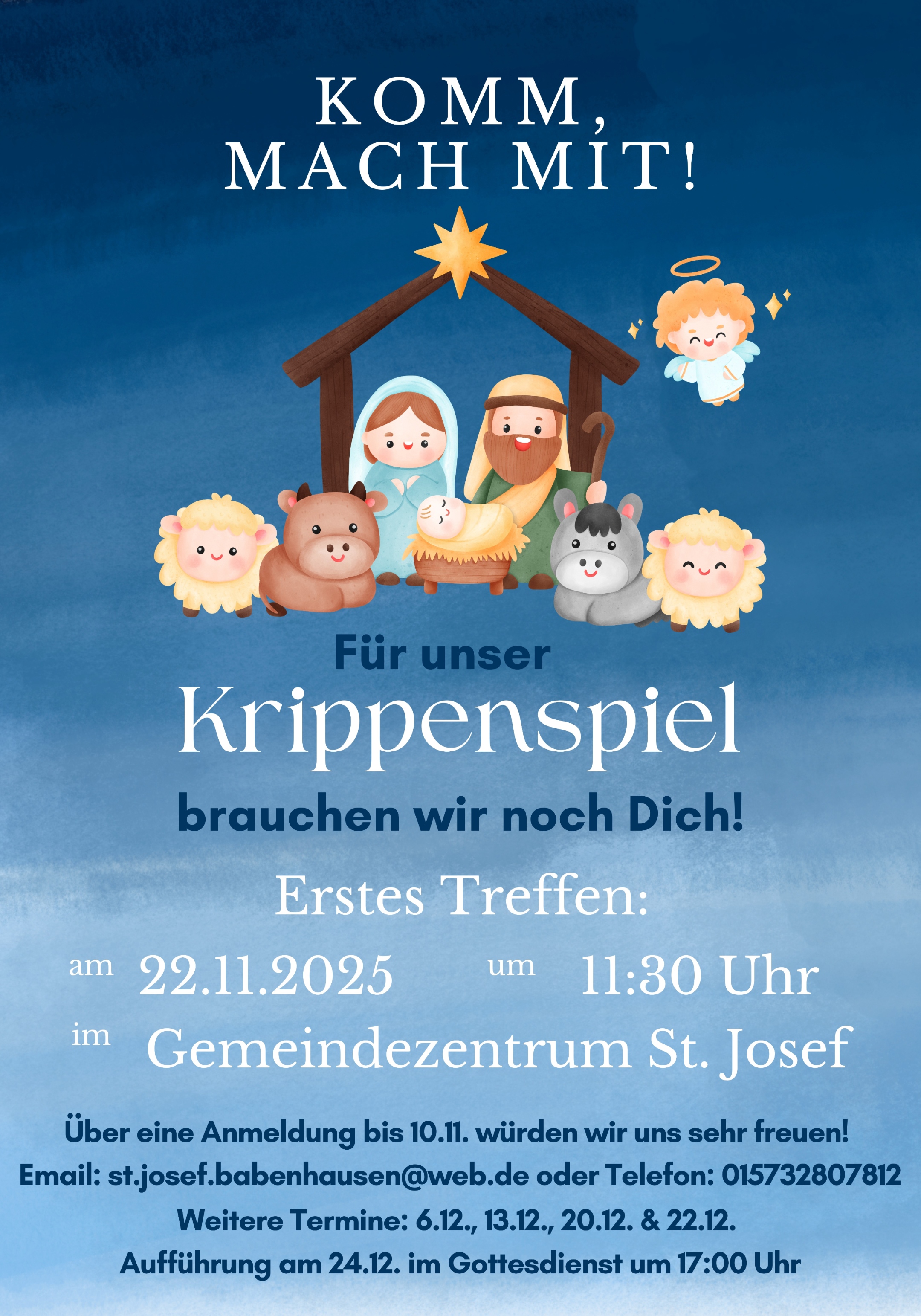 Krippenfeieraktion 2025