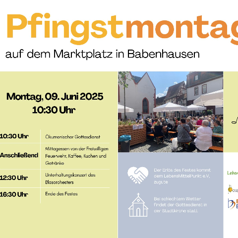 Pfingstmontag 2025 - Flyer