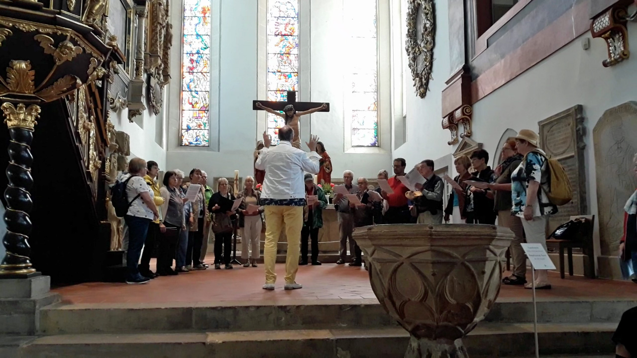 Gesang in der Eisenacher Georgskirche