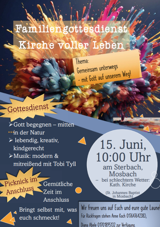2025-06-15 Flyer Familiengottesdienst