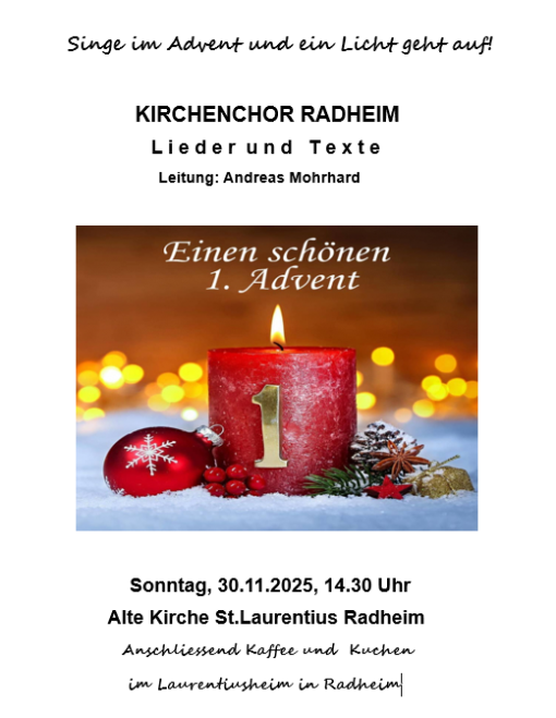 2025-11 Kirchenchor Advent