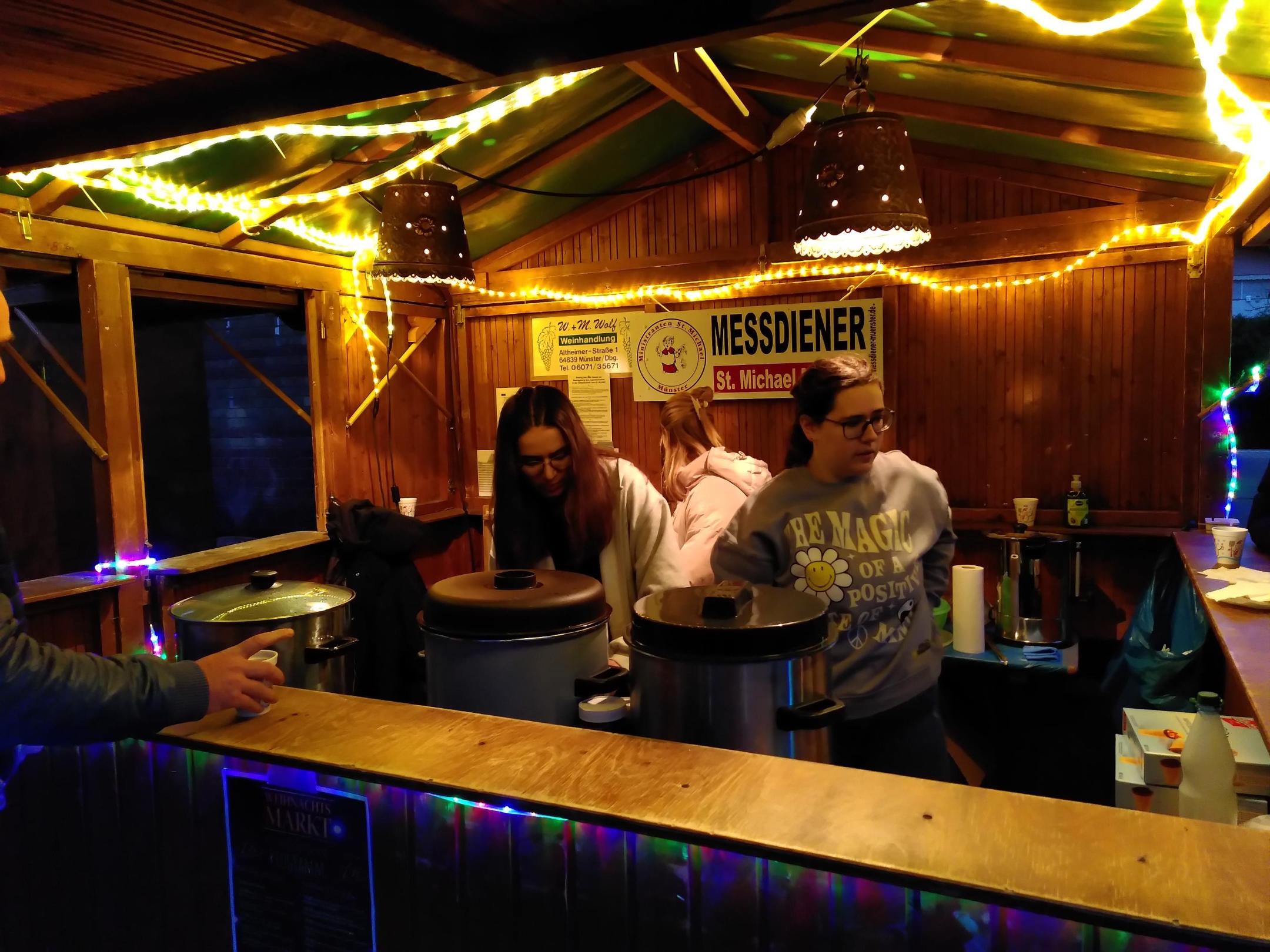 Weihnachtsmarkt Messdiener Münster