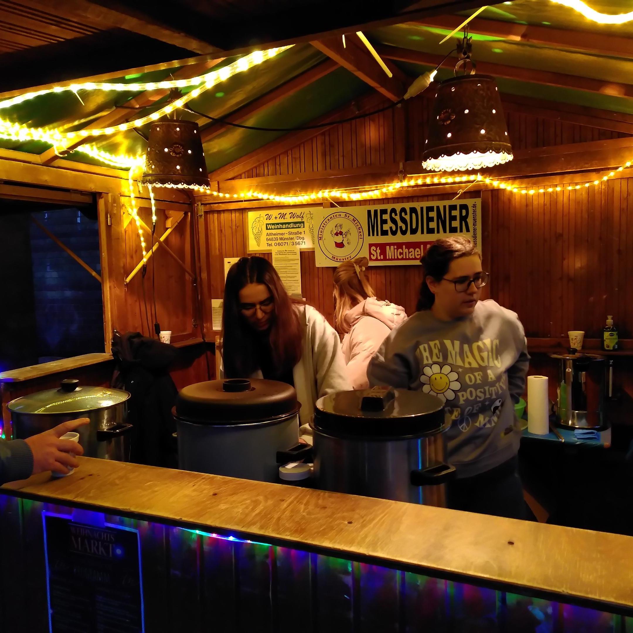 Weihnachtsmarkt Messdiener Münster