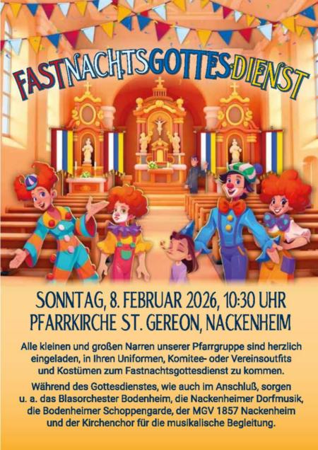 Fastnachtsgottesdienst 2026