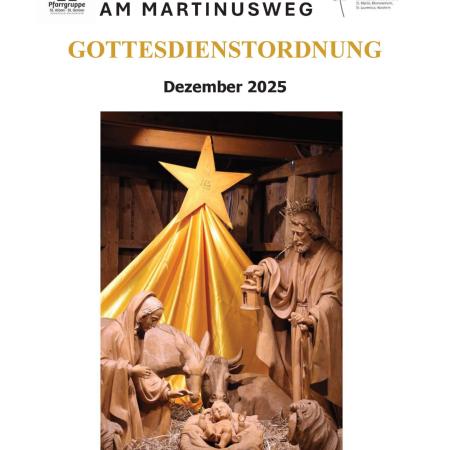 Gottesdienstordnung Dezember 2025 PR Bodenheim cover