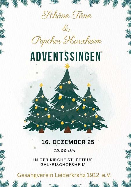 Liederkranz Adventssingen 2025
